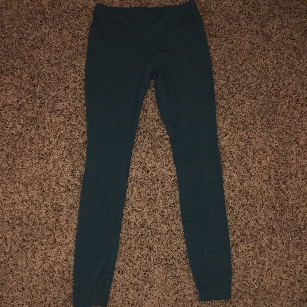 Blue Nike leggings